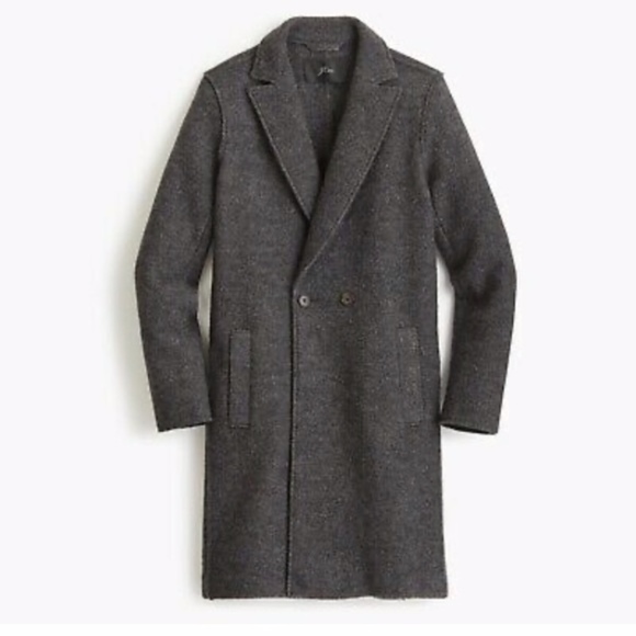 boiled wool coat j crew